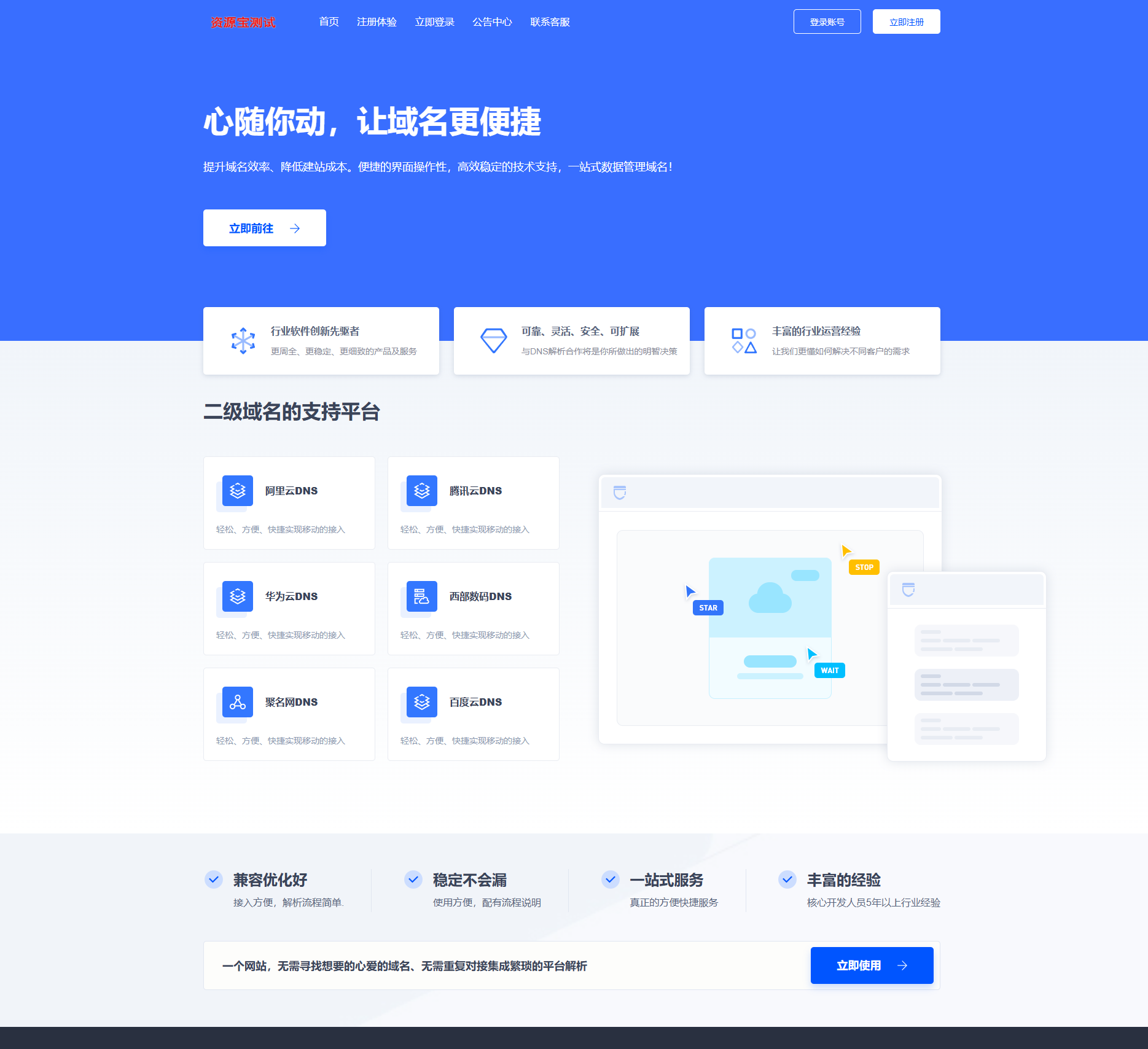 最新二级域名分发源码开源修复版